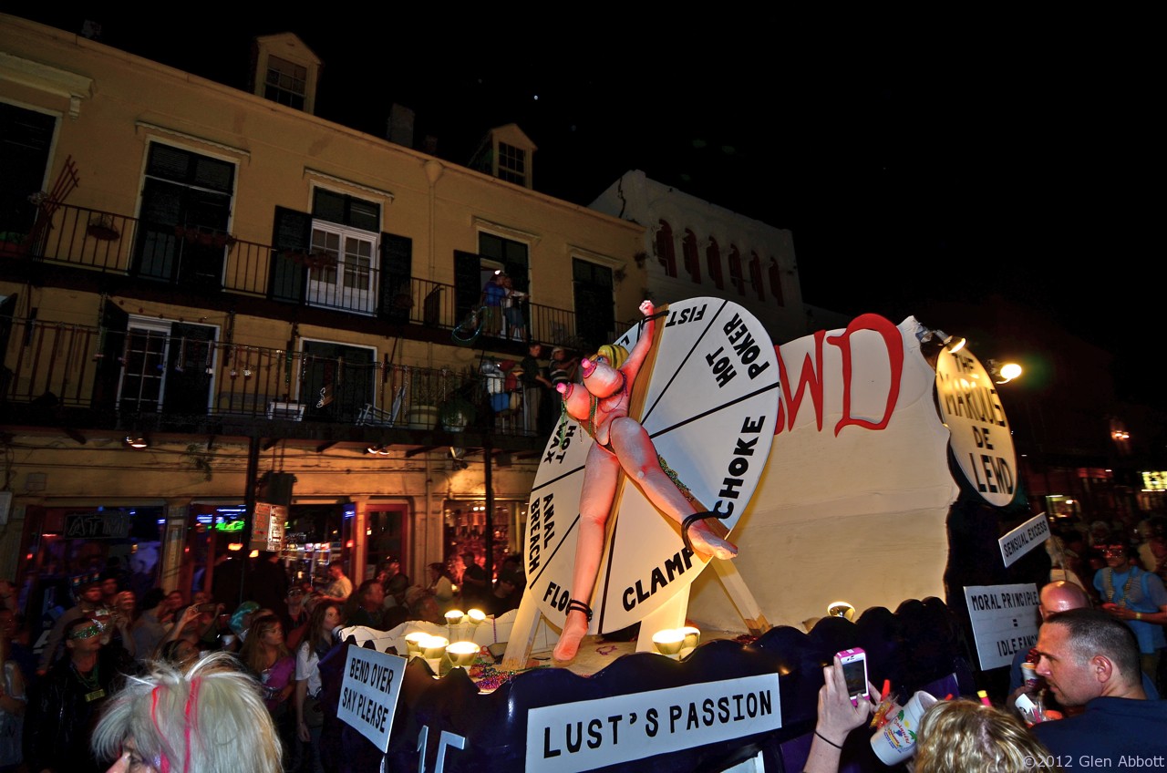 Mardi Gras “Adult” Parade Krewe du Vieux The Travelin' Gringo